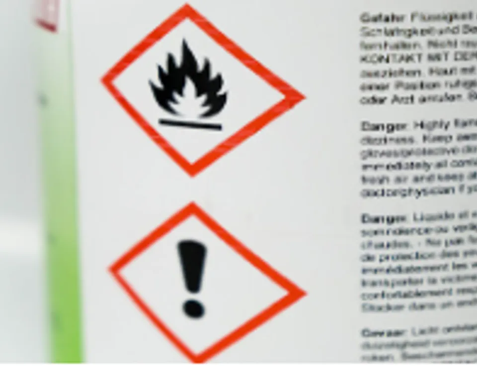CLP Chemcial Label