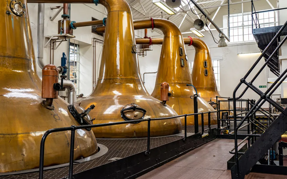 Distillery tanks