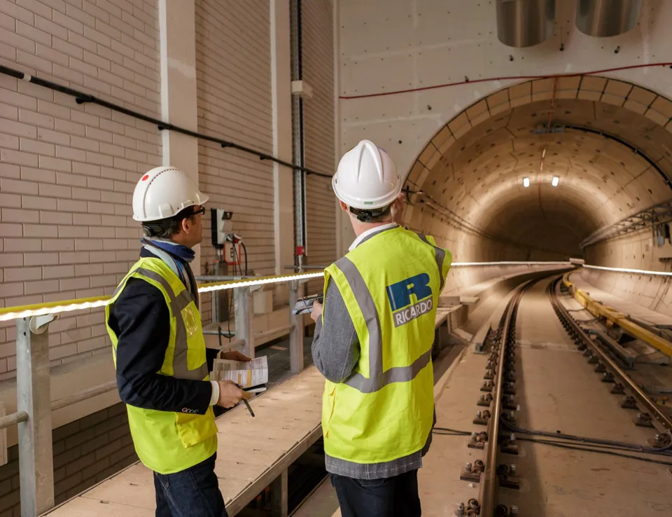 Rail Inspecting Tunnel
