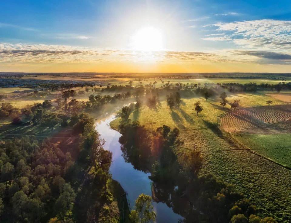 001 Macquarie River In Dubbo Large Scaled