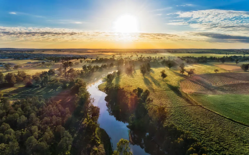 001 Macquarie River In Dubbo Large